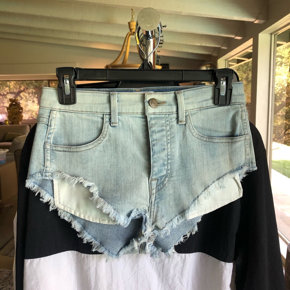 Wildfox Light Denim Shorts